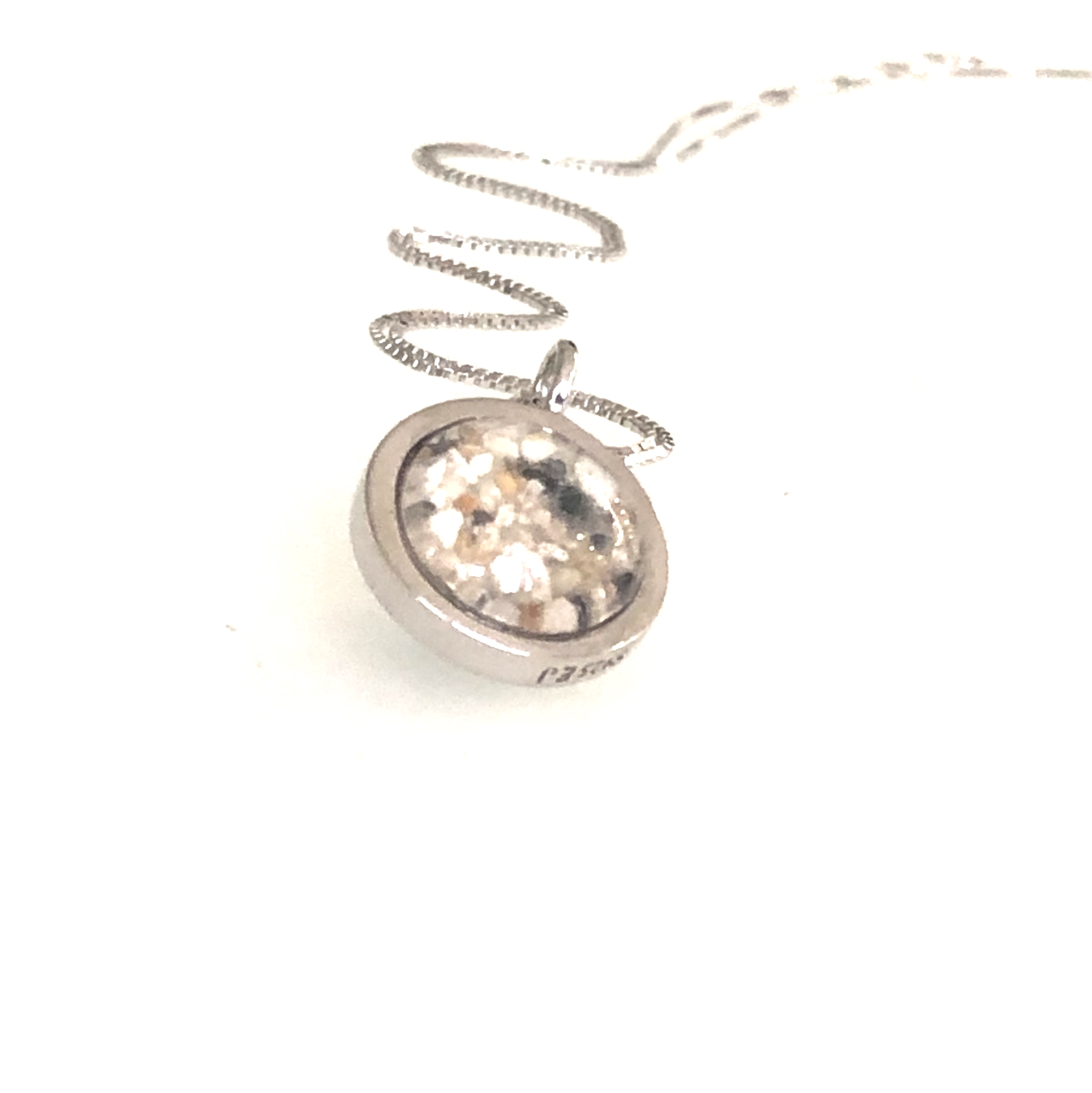 Small Ashes in Glass Pendant Small Ashes in Glass Pendant